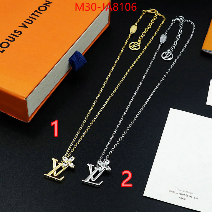 Jewelry-LV replica us ID: JA8106 $: 30USD