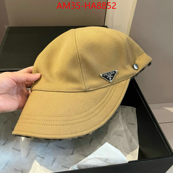 Cap (Hat)-Prada mirror quality ID: HA8852 $: 35USD