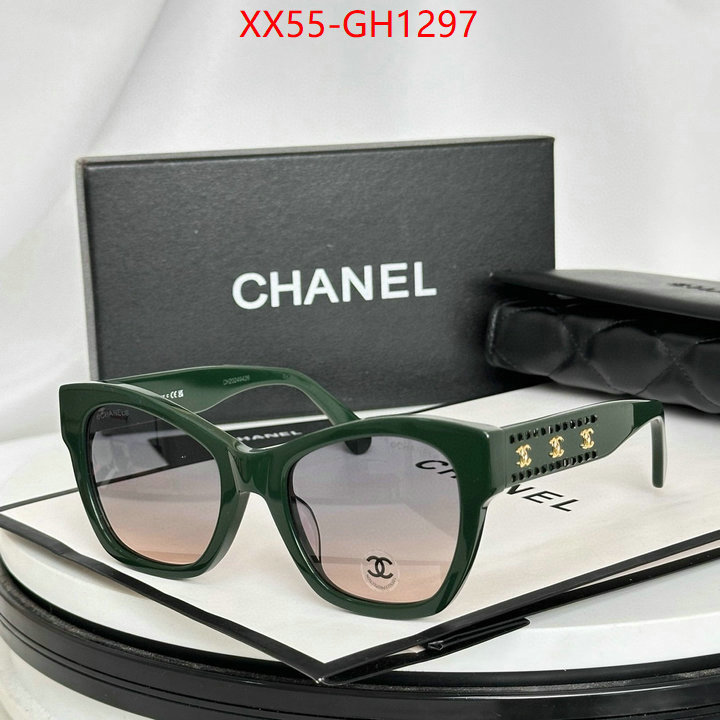 Glasses-Chanel can you buy replica ID: GH1297 $: 55USD