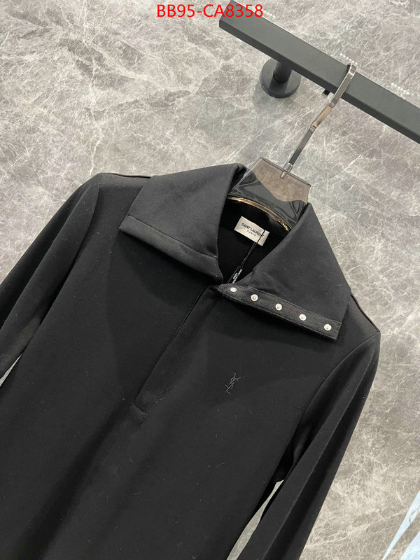 Clothing-YSL where quality designer replica ID: CA8358 $: 95USD