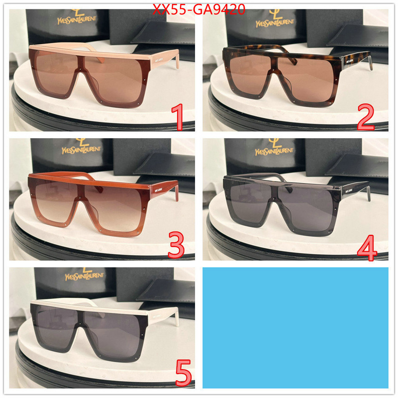 Glasses-YSL top brands like ID: GA9420 $: 55USD