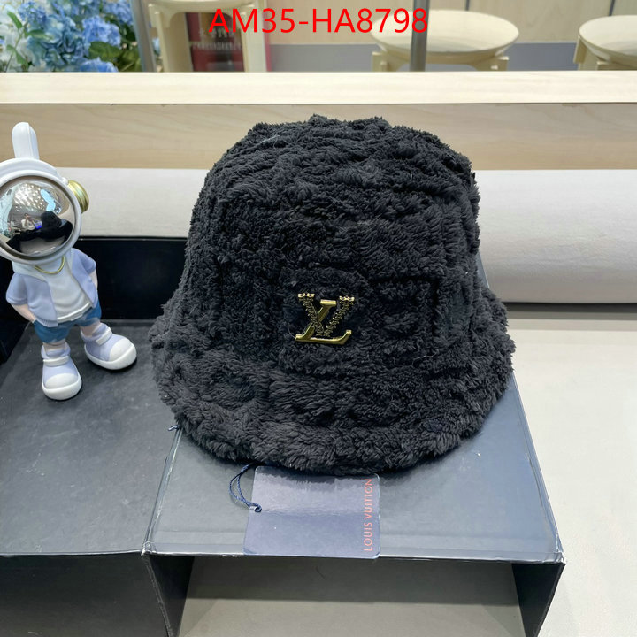 Cap(Hat)-LV top perfect fake ID: HA8798 $: 35USD