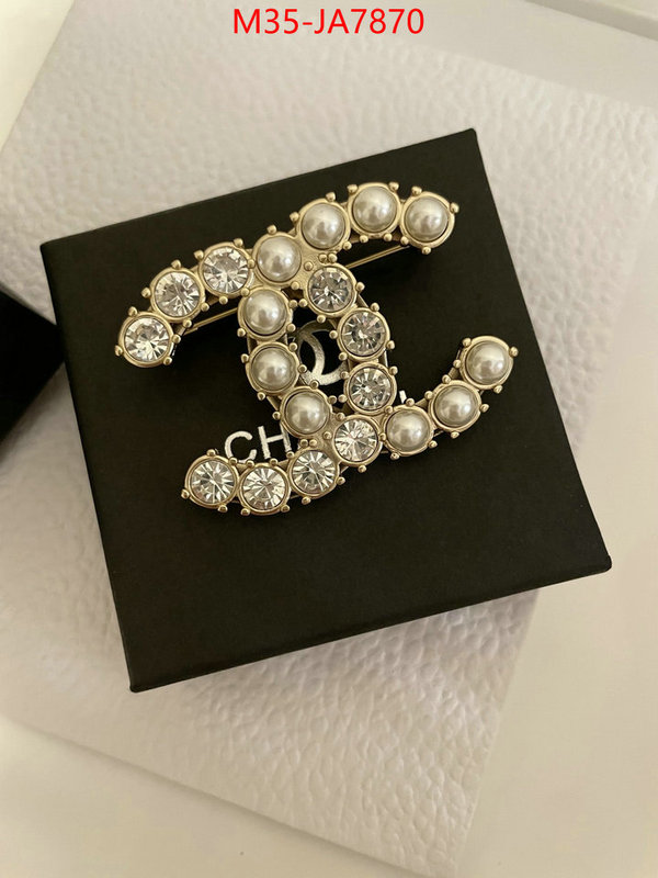 Jewelry-Chanel 1:1 clone ID: JA7870 $: 35USD