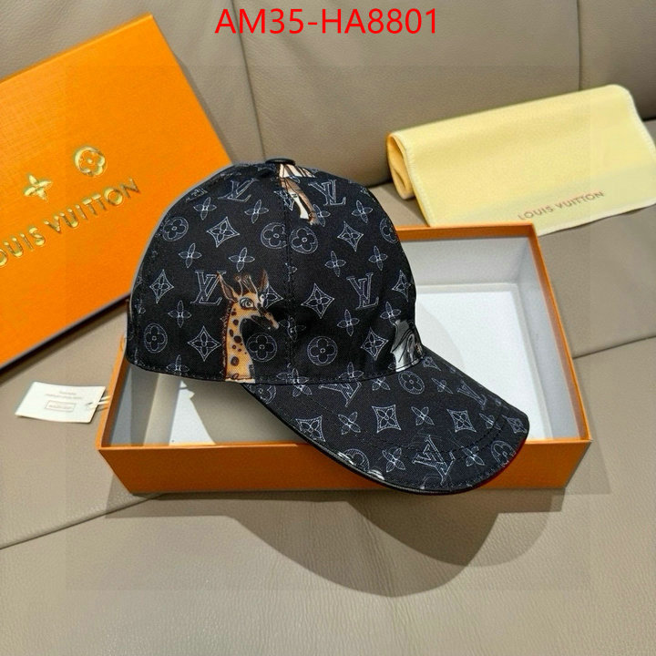 Cap(Hat)-LV mirror copy luxury ID: HA8801 $: 35USD