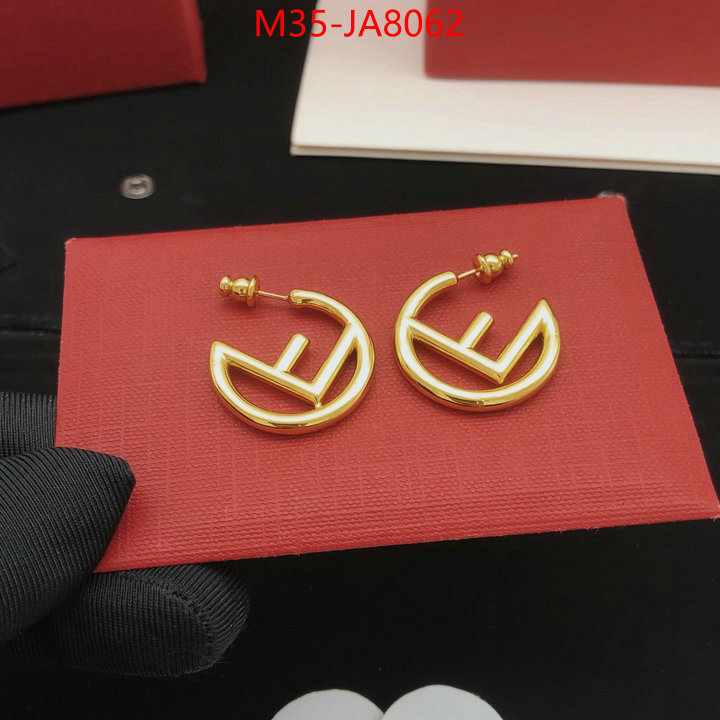 Jewelry-Fendi how quality ID: JA8062 $: 35USD