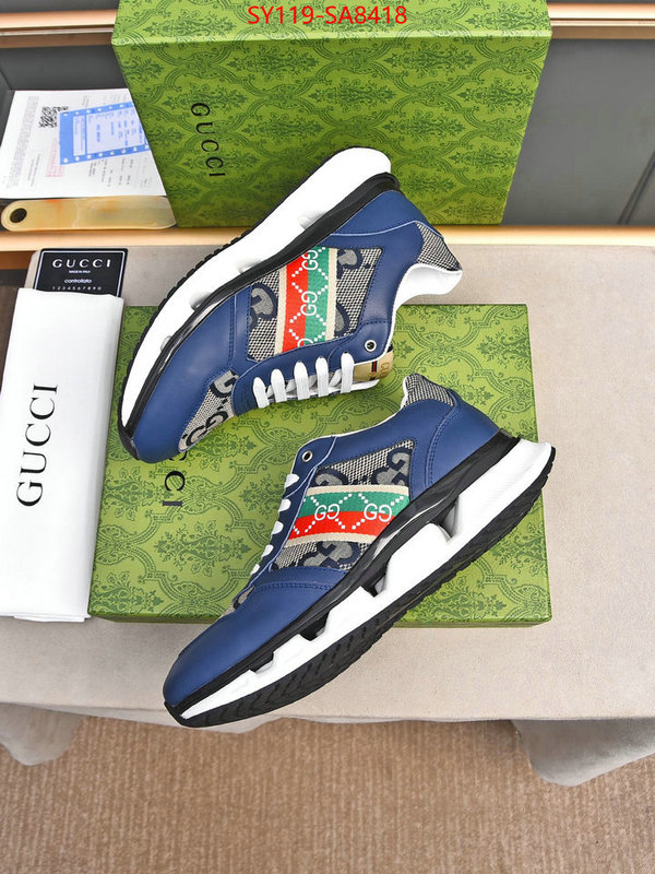 Men Shoes-Gucci luxury cheap replica ID: SA8418 $: 119USD