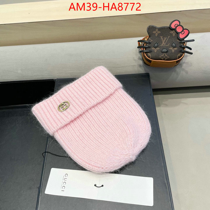 Cap(Hat)-Gucci wholesale designer shop ID: HA8772 $: 39USD