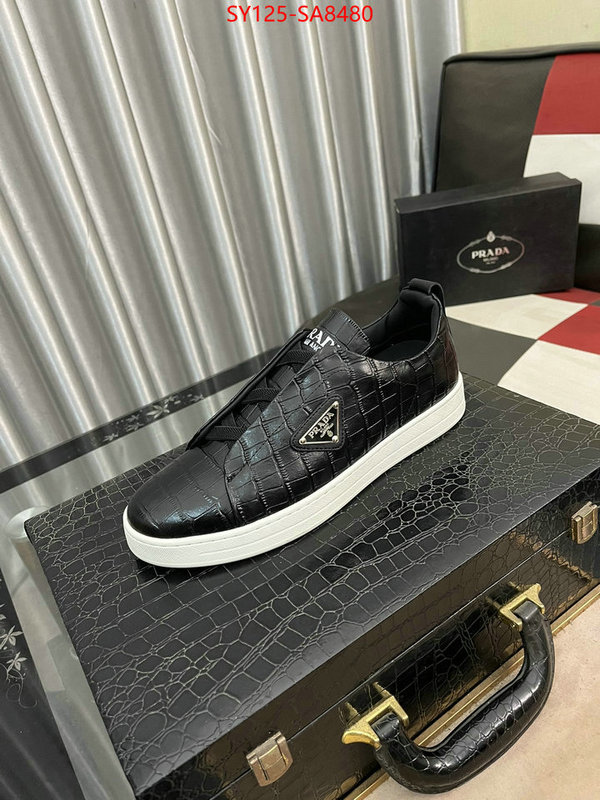 Men shoes-Prada 2024 replica wholesale cheap sales online ID: SA8480 $: 125USD