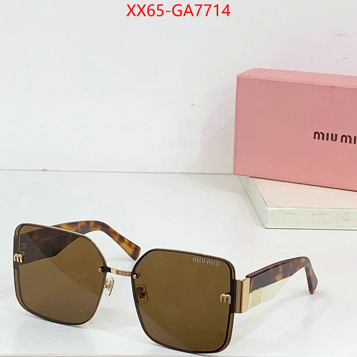 Glasses-Miu Miu wholesale designer shop ID: GA7714 $: 65USD