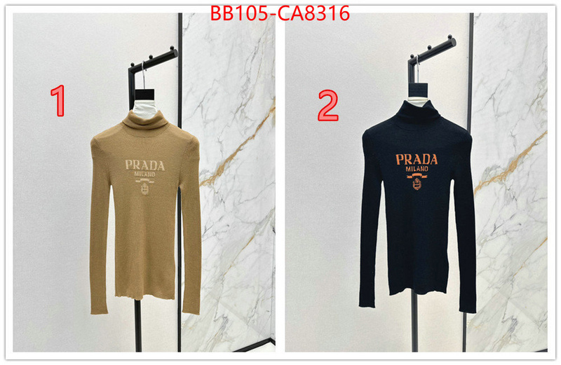 Clothing-Prada aaaaa+ replica designer ID: CA8316 $: 105USD