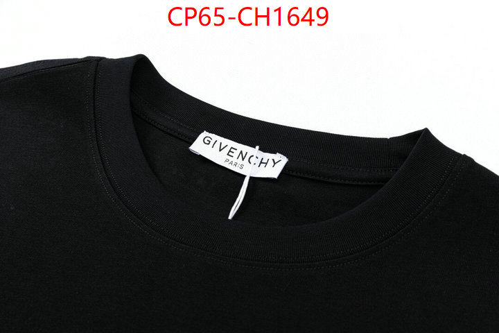 Clothing-Givenchy best replica quality ID: CH1649 $: 65USD