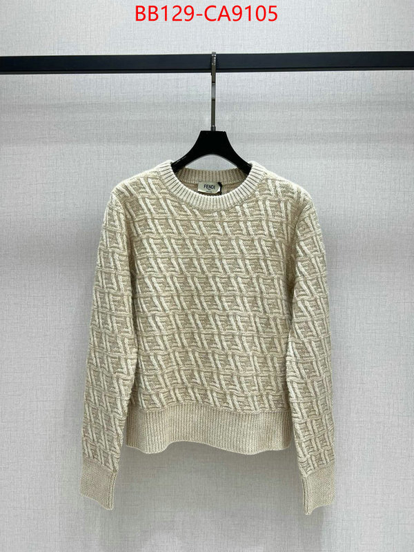 Clothing-Fendi perfect quality designer replica ID: CA9105 $: 129USD