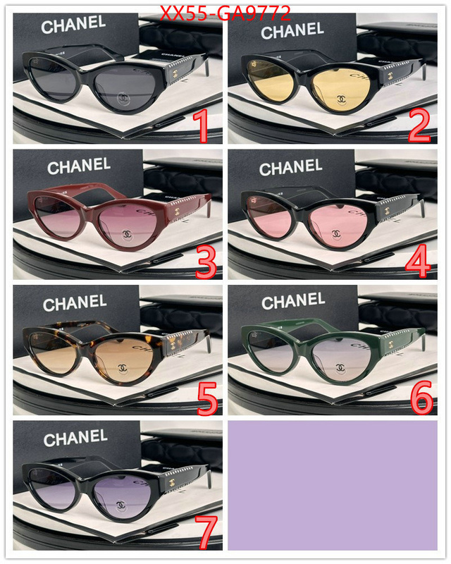 Glasses-Chanel luxury shop ID: GA9772 $: 55USD