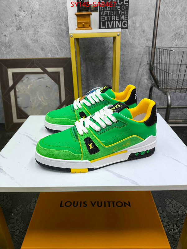 Men Shoes-LV top perfect fake ID: SA8467 $: 145USD