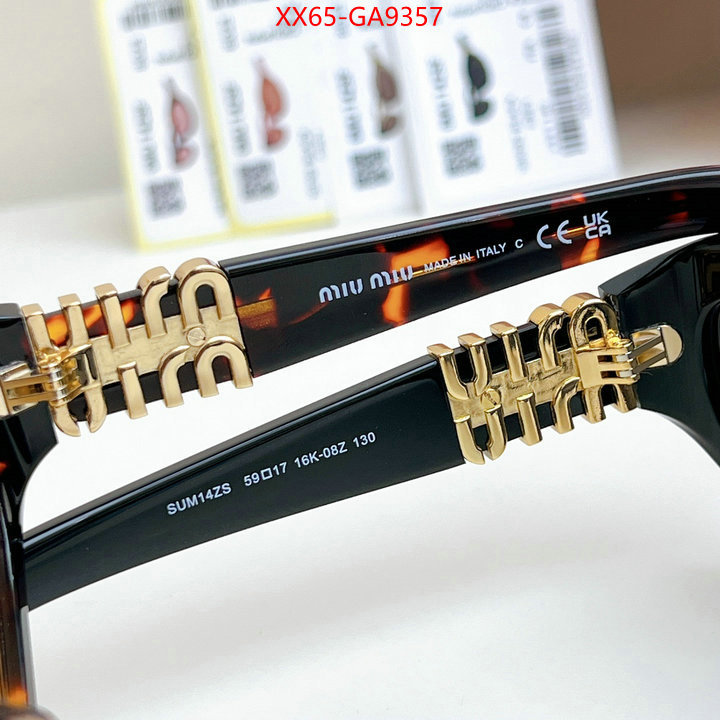 Glasses-Miu Miu high quality designer ID: GA9357 $: 65USD