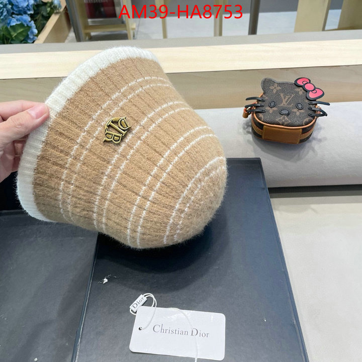 Cap (Hat)-Dior replica every designer ID: HA8753 $: 39USD