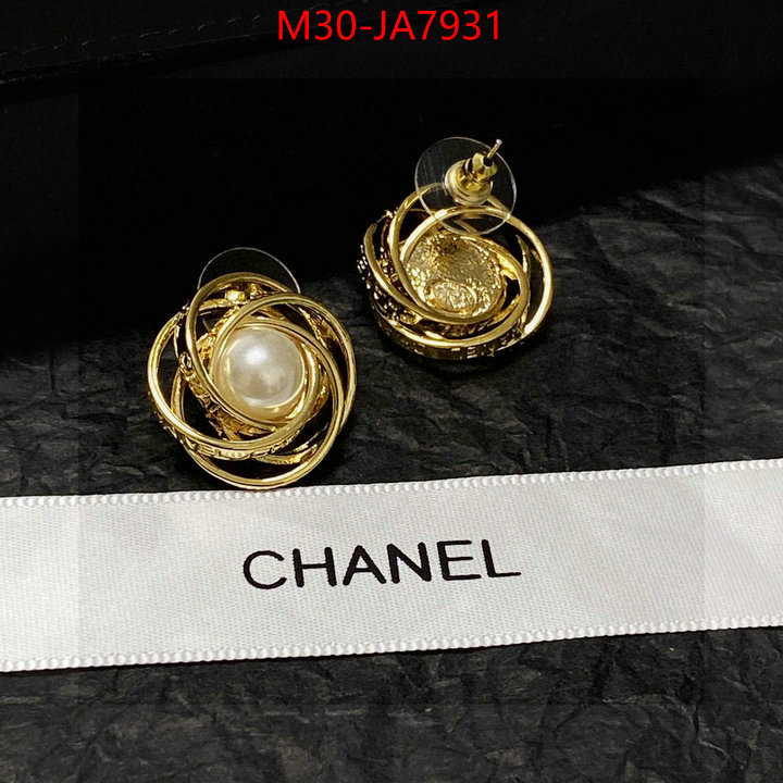 Jewelry-Chanel luxury fashion replica designers ID: JA7931 $: 30USD