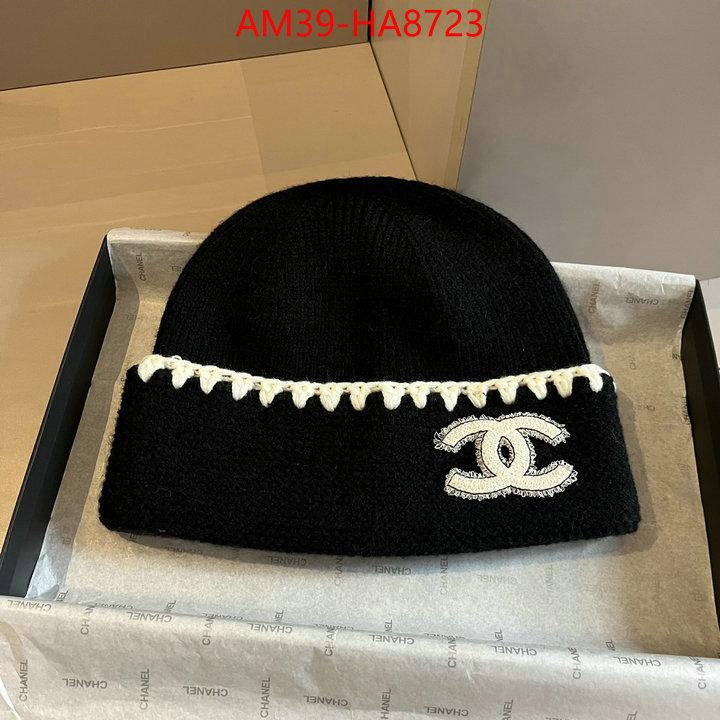 Cap (Hat)-Chanel luxury fashion replica designers ID: HA8723 $: 39USD