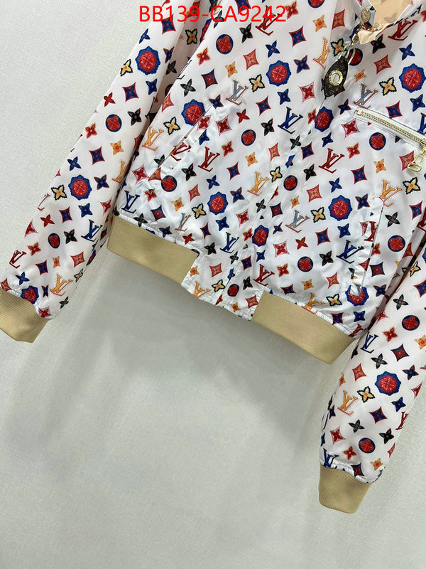 Clothing-LV replica designer ID: CA9242 $: 139USD