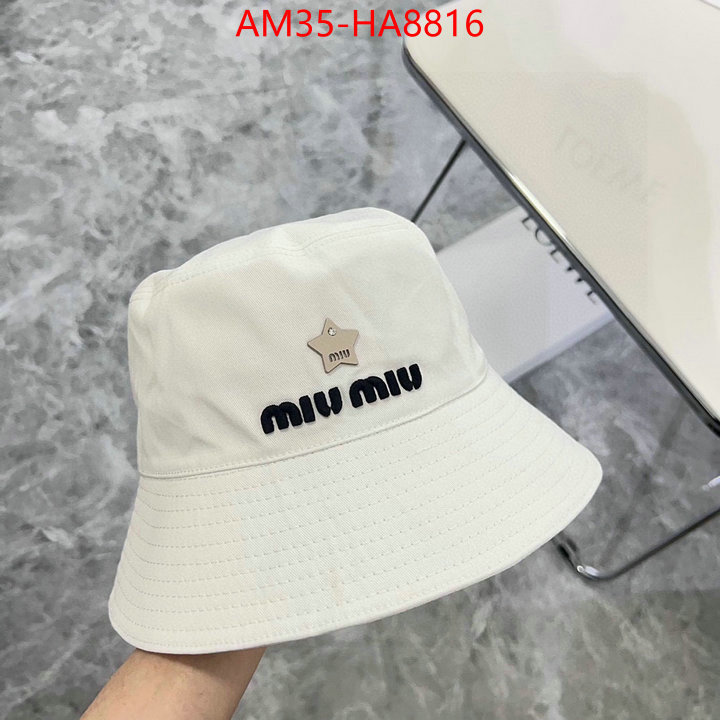 Cap(Hat)-Miu Miu high quality happy copy ID: HA8816 $: 35USD