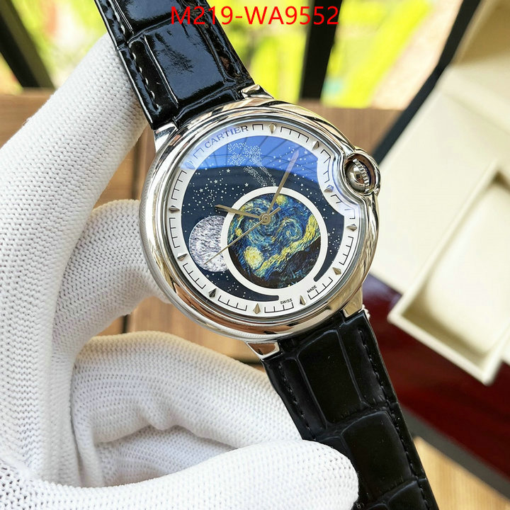 Watch(TOP)-Cartier buy the best replica ID: WA9552 $: 219USD