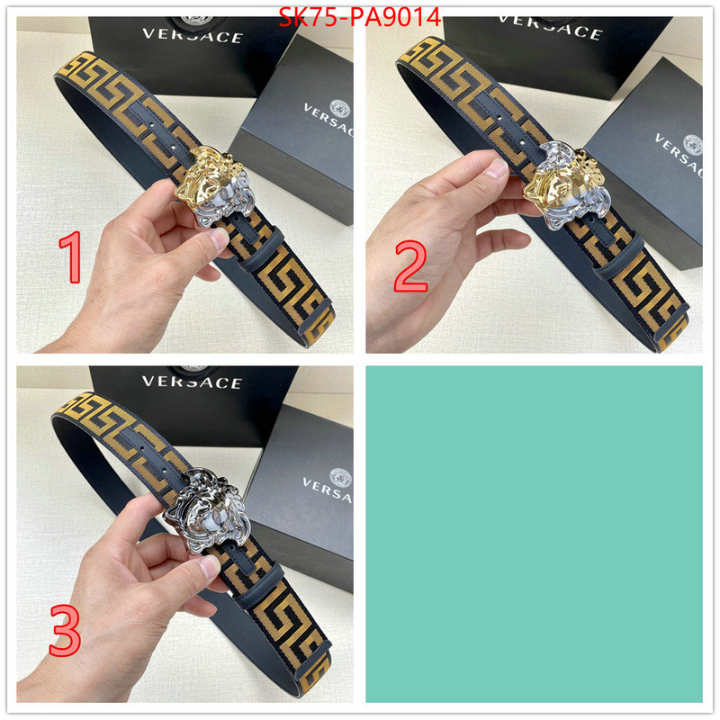 Belts-Versace best luxury replica ID: PA9014 $: 75USD