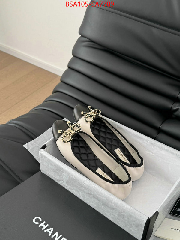 Women Shoes-Chanel aaaaa replica designer ID: SA7789 $: 105USD