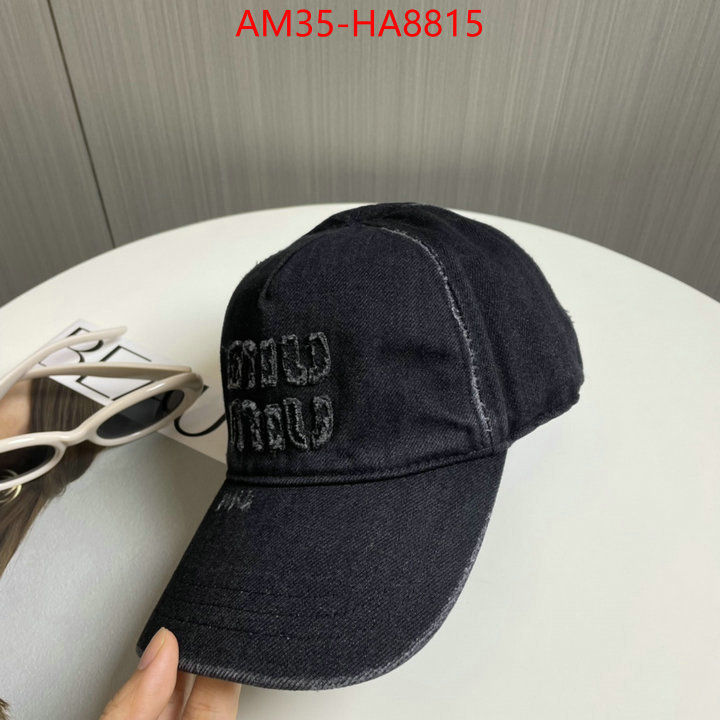 Cap(Hat)-Miu Miu best site for replica ID: HA8815 $: 35USD