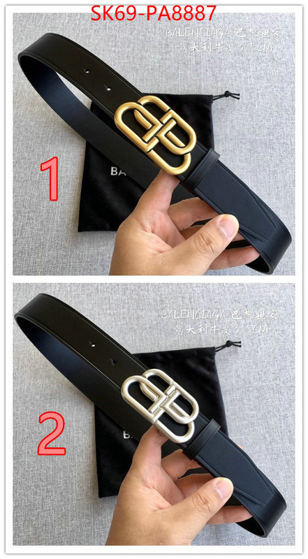 Belts-Balenciaga fake cheap best online ID: PA8887 $: 69USD