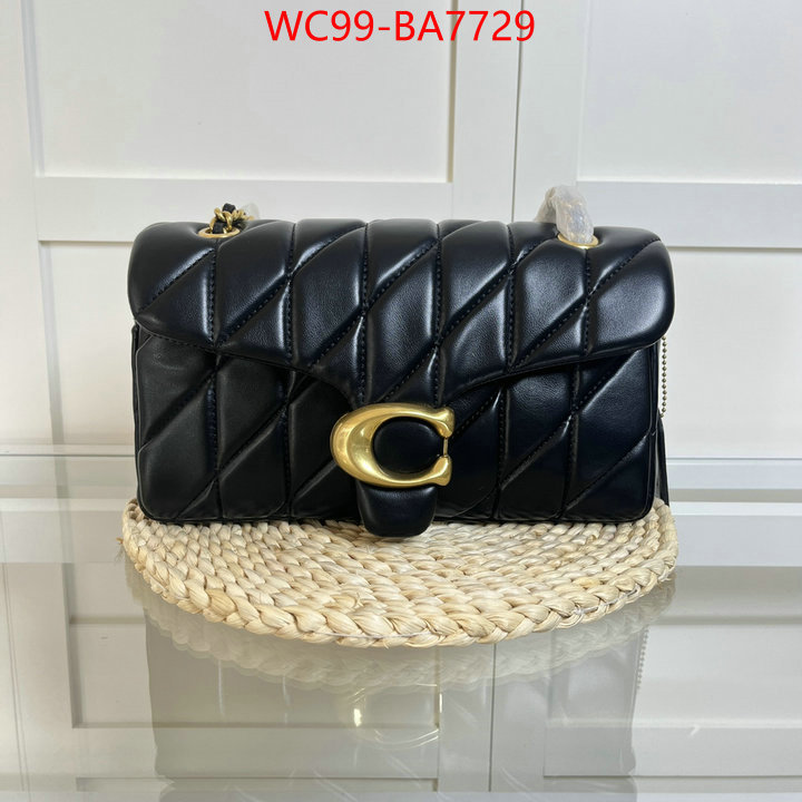 Coach Bags(4A)-Crossbody- top fake designer ID: BA7729 $: 99USD,