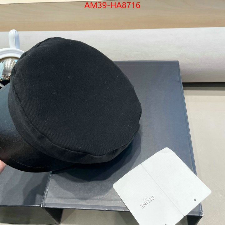 Cap(Hat)-Celine replica 1:1 high quality ID: HA8716 $: 39USD