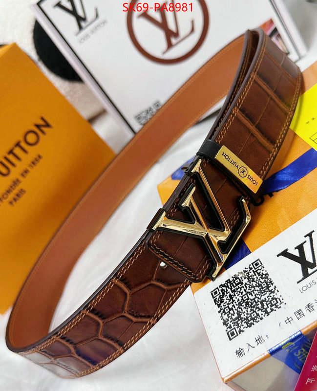 Belts-LV shop the best high authentic quality replica ID: PA8981 $: 69USD