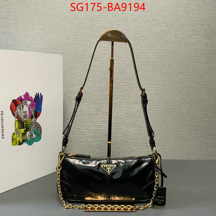 Prada Bags(TOP)-Crossbody- first copy ID: BA9194 $: 175USD,