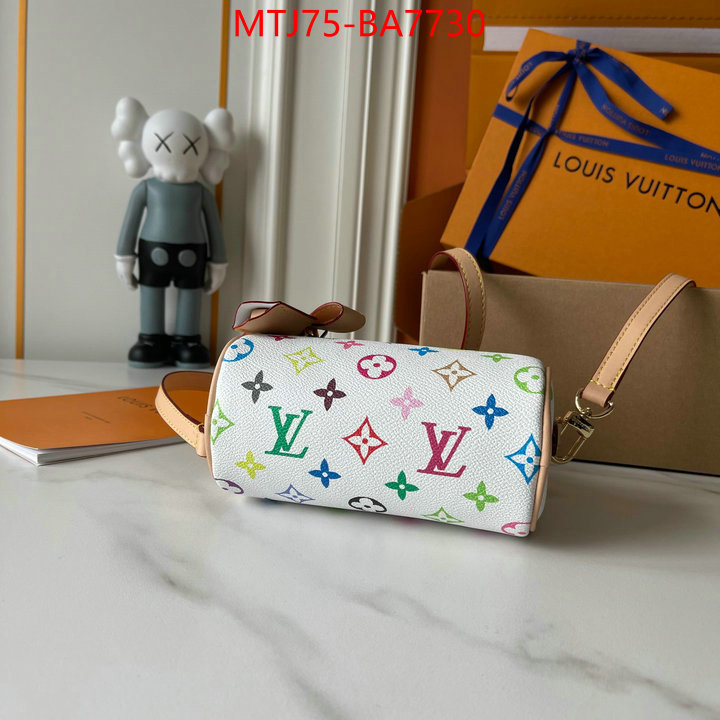 LV Bags(4A)-Speedy- cheap high quality replica ID: BA7730 $: 75USD,