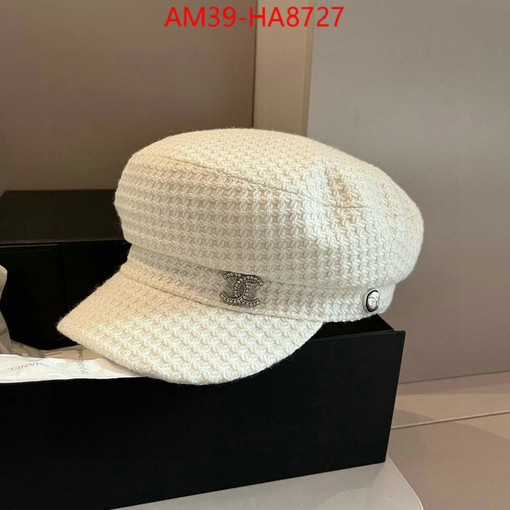 Cap (Hat)-Chanel fashion designer ID: HA8727 $: 39USD