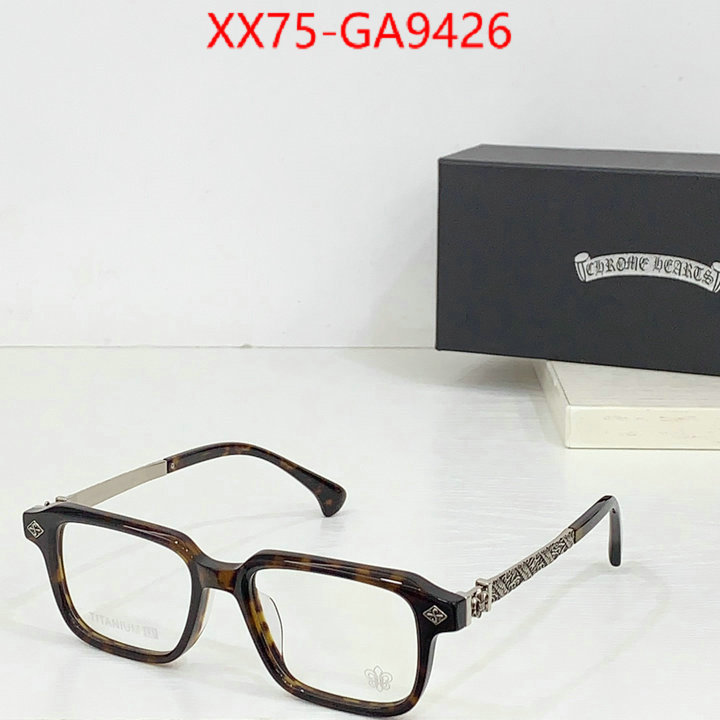 Glasses-Chrome Hearts buy top high quality replica ID: GA9426 $: 75USD