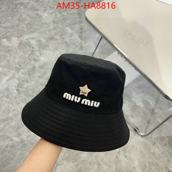 Cap(Hat)-Miu Miu high quality happy copy ID: HA8816 $: 35USD