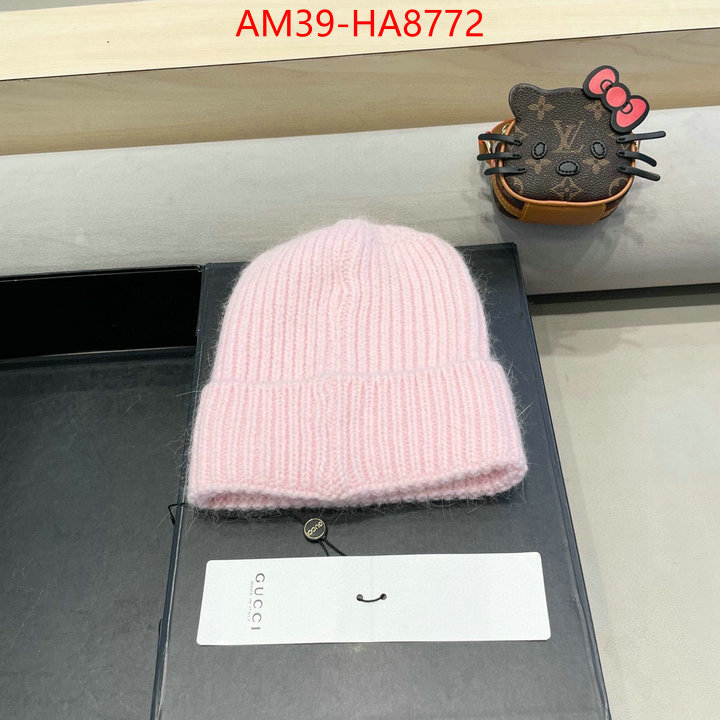 Cap(Hat)-Gucci wholesale designer shop ID: HA8772 $: 39USD