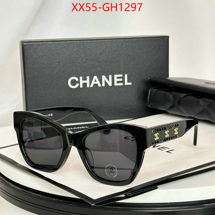 Glasses-Chanel can you buy replica ID: GH1297 $: 55USD