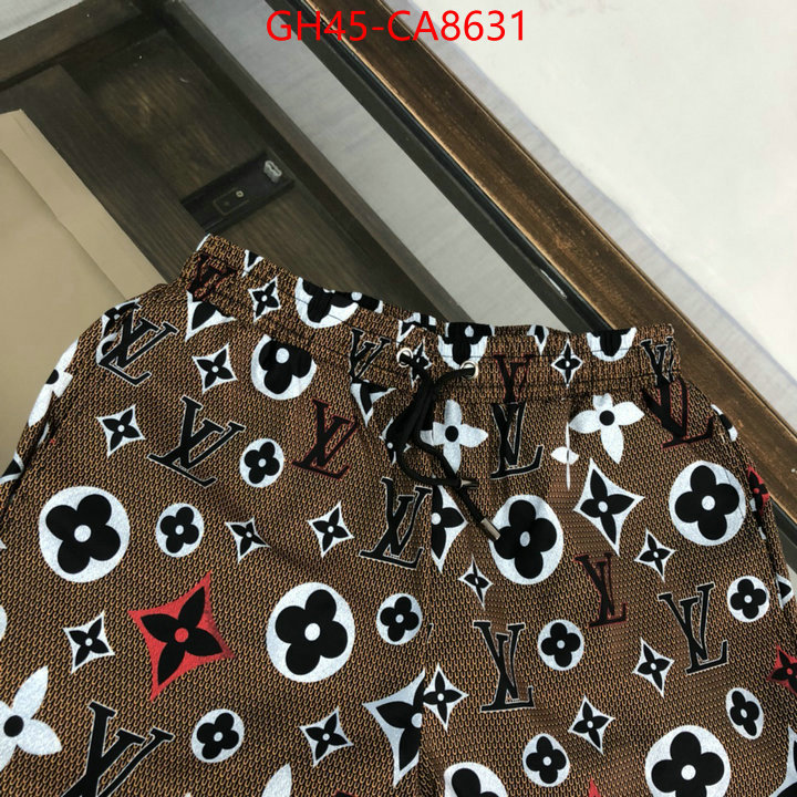 Beach Shorts-LV 2024 luxury replicas ID: CA8631 $: 45USD