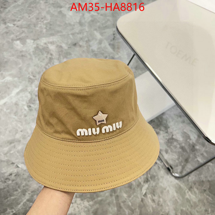 Cap(Hat)-Miu Miu high quality happy copy ID: HA8816 $: 35USD