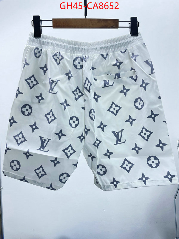 Beach Shorts-LV fashion designer ID: CA8652 $: 45USD