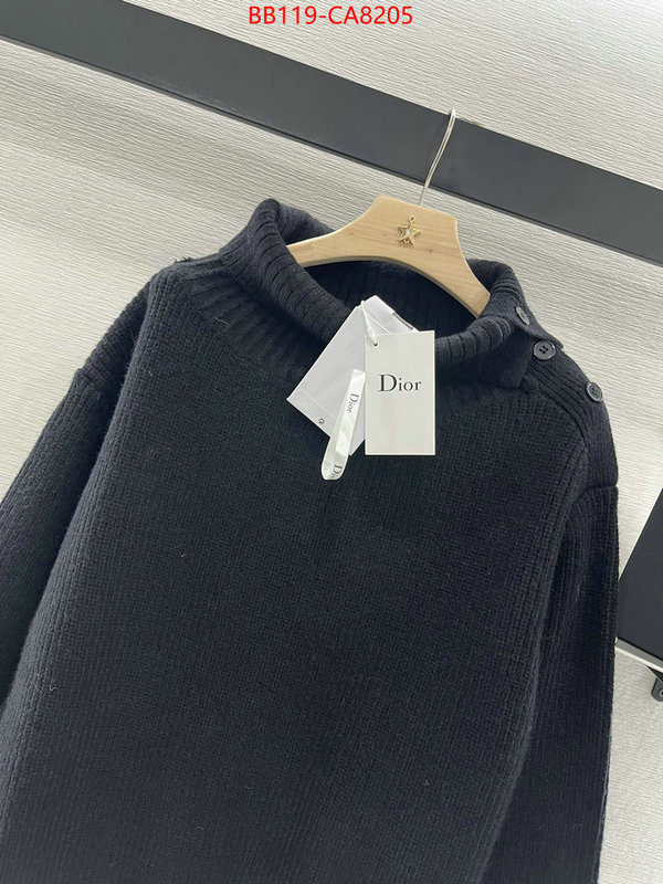 Clothing-Dior where can i buy the best quality ID: CA8205 $: 119USD