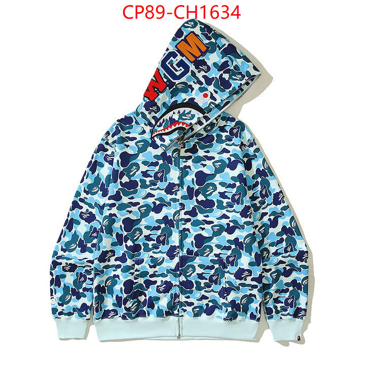 Clothing-BAPE designer fake ID: CH1634 $: 89USD