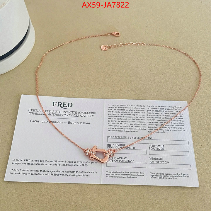 Jewelry-Fred buy replica ID: JA7822 $: 59USD