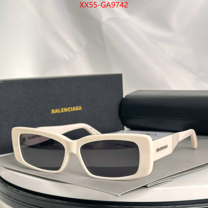 Glasses-Balenciaga luxury fake ID: GA9742 $: 55USD