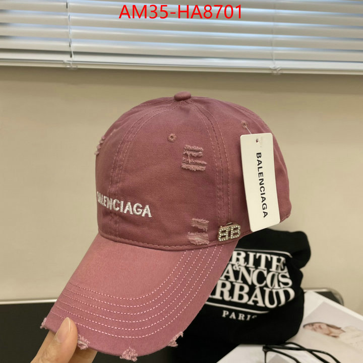 Cap(Hat)-Balenciaga high quality customize ID: HA8701 $: 35USD