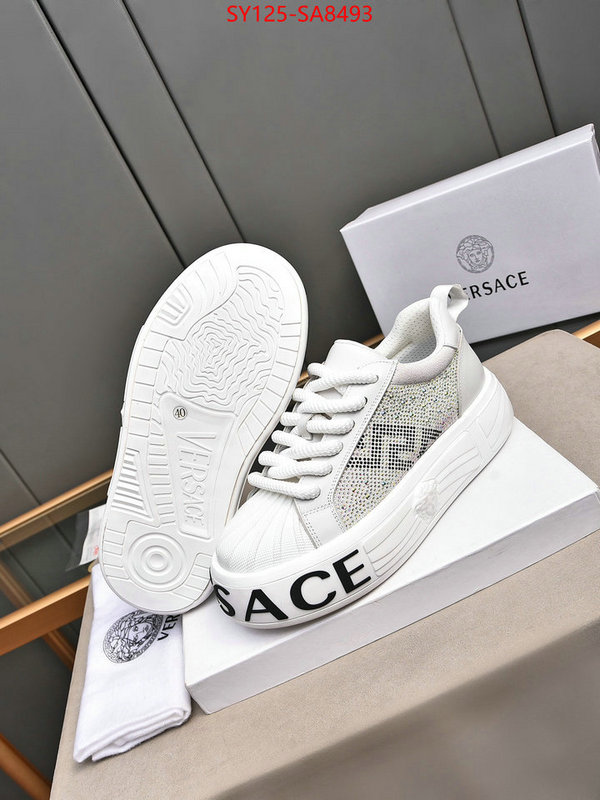 Men Shoes-Versace high quality 1:1 replica ID: SA8493 $: 125USD