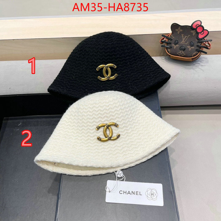 Cap (Hat)-Chanel buy best quality replica ID: HA8735 $: 35USD