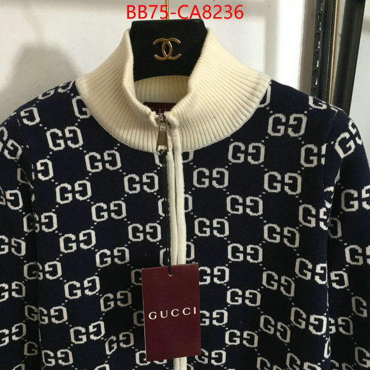 Clothing-Gucci best quality fake ID: CA8236 $: 75USD